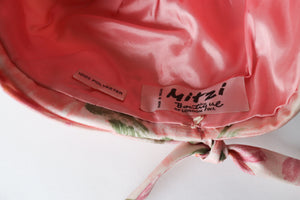 Mitzi 1960s Ladies Turban Hat - Pink Polyester  - Large