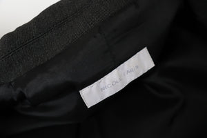 Vintage Nicole Farhi Tailored Blazer Coat - Grey - (Label 14)  Fit M / UK 12