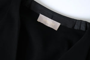 Willow Black Dress - Empire Waist - AUS / UK 8 - Fit XS