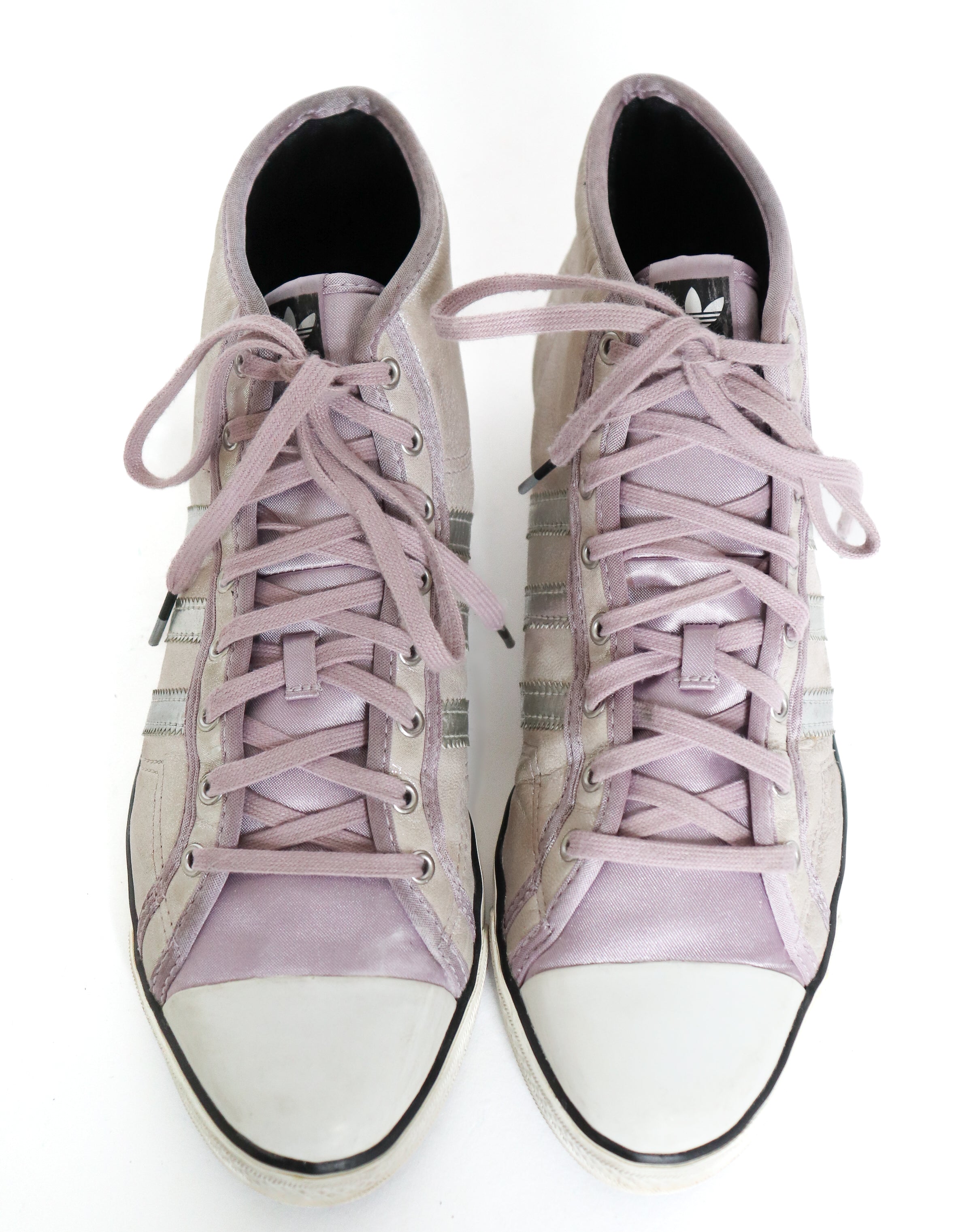 Adidas Sleek Series High Tops - Pink - Label US 8.5 / UK 7 - Fit  39 / UK 6