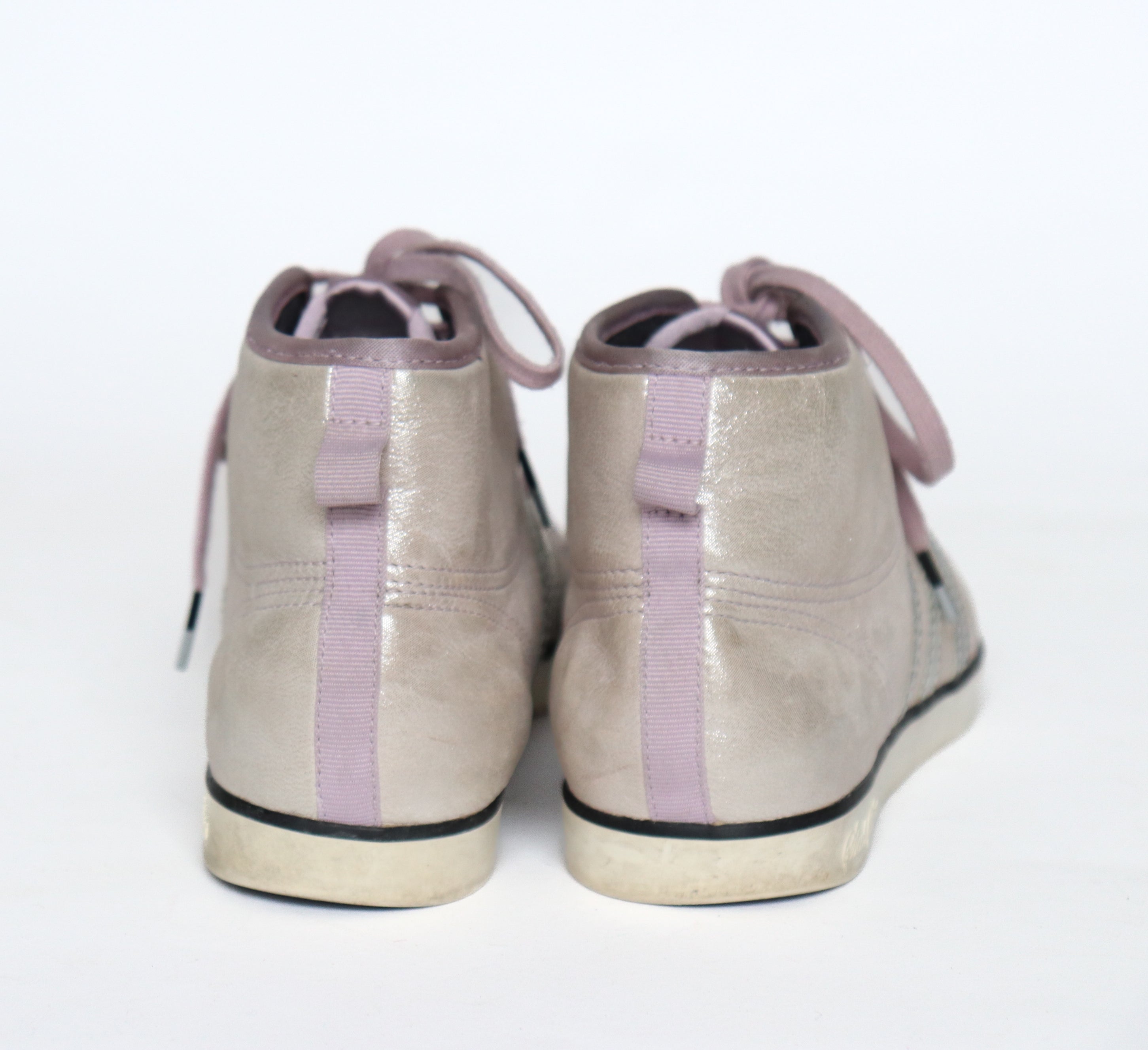 Adidas Sleek Series High Tops - Pink - Label US 8.5 / UK 7 - Fit  39 / UK 6