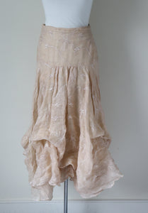 Joyce Ridings Suit - Skirt /  Corset Top - Prom / Wedding - XXS - UK 6 / 8