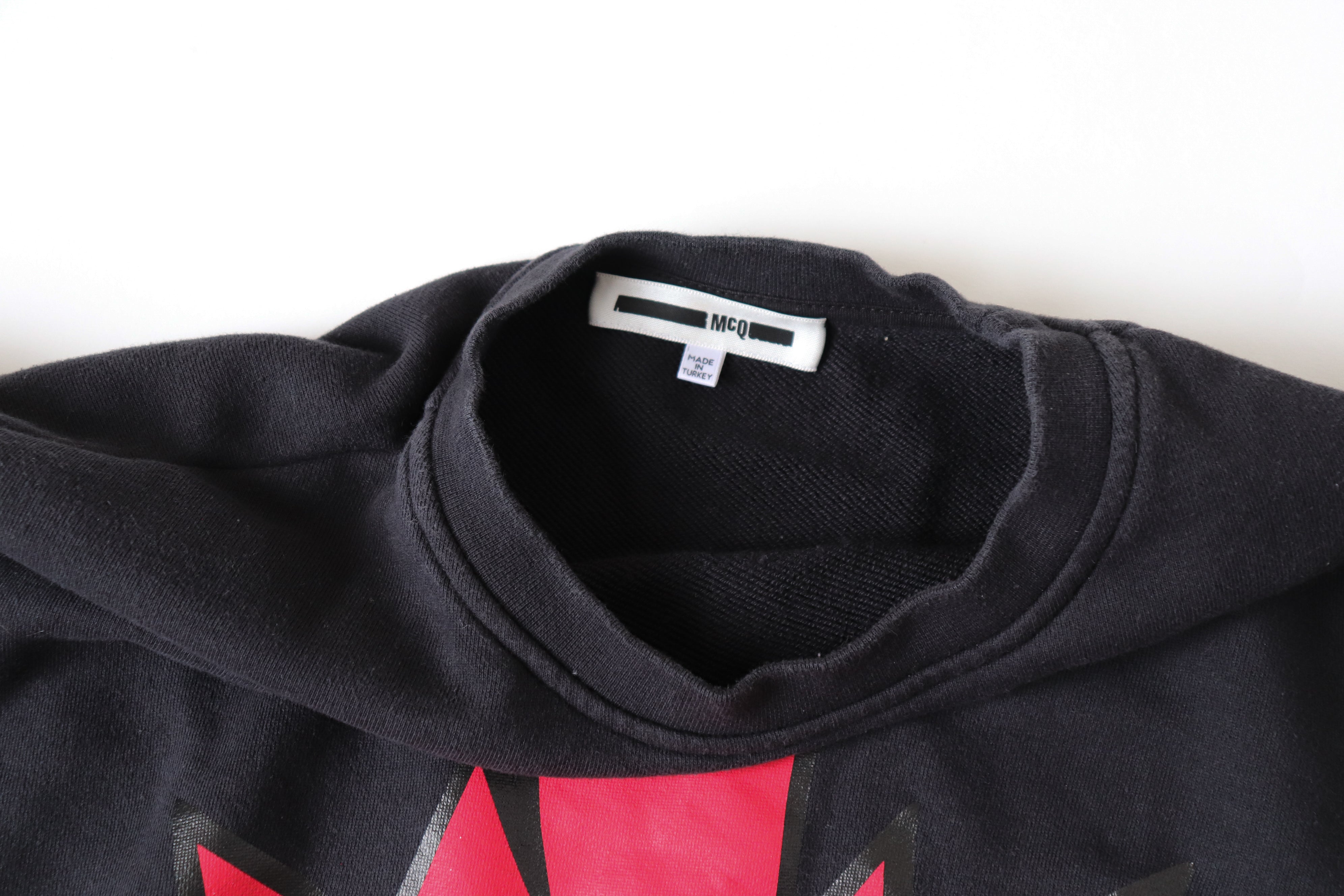 McQ Alexander McQueen Sweatshirt - Chester Monster - Black - Fit M / 12