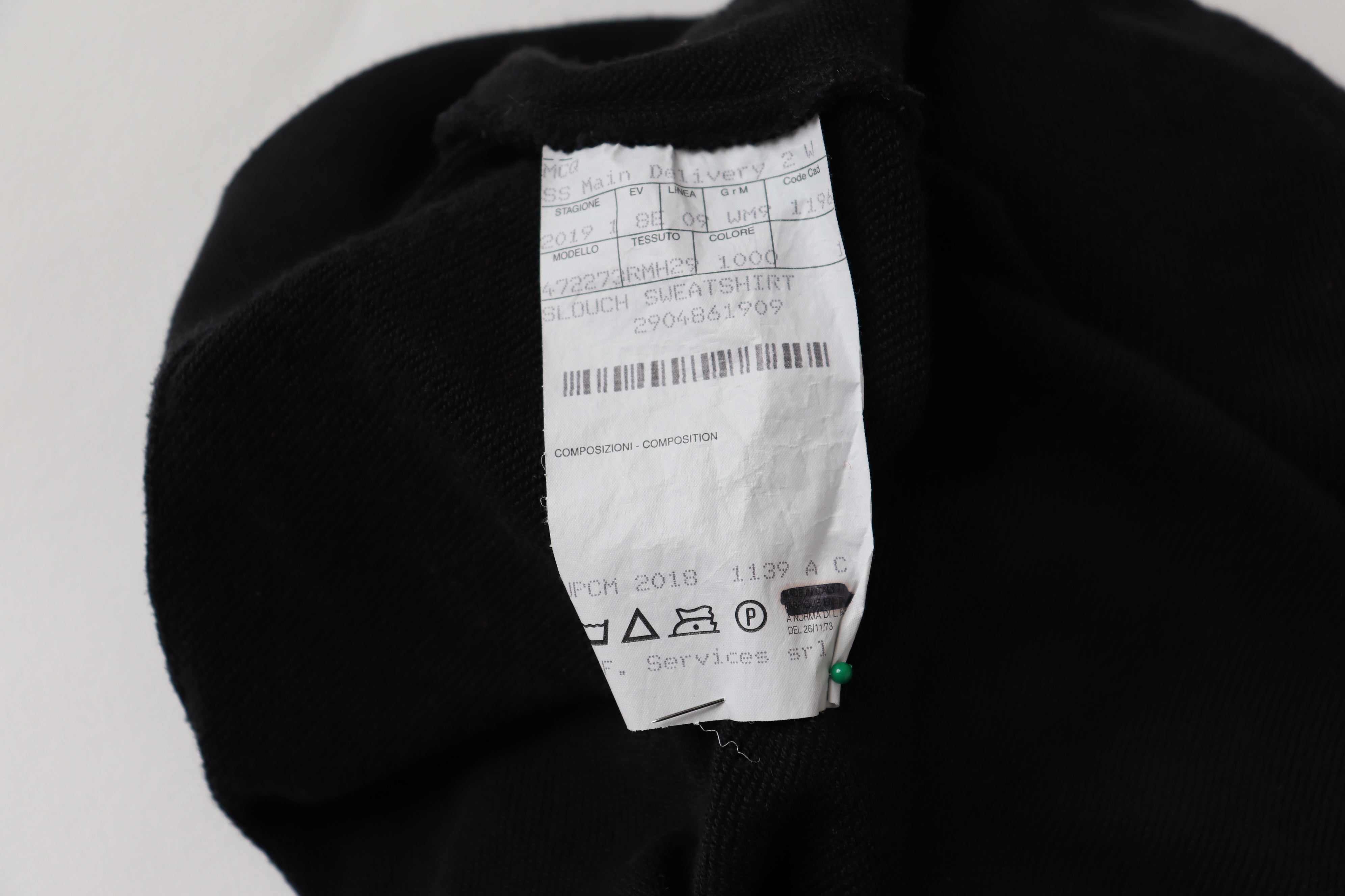 McQ Alexander McQueen Sweatshirt - Chester Monster - Black - Fit M / 12
