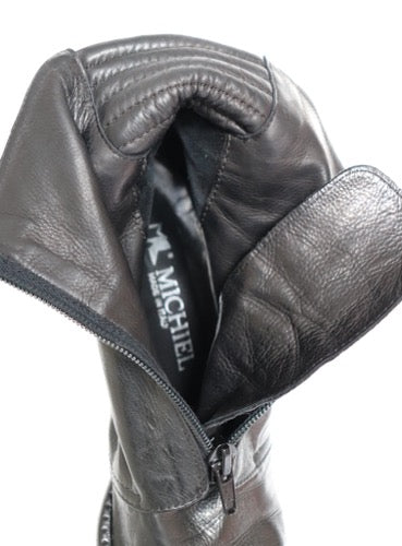 Ankle Boots Black Leather - MICHIEL - 37 / UK 4