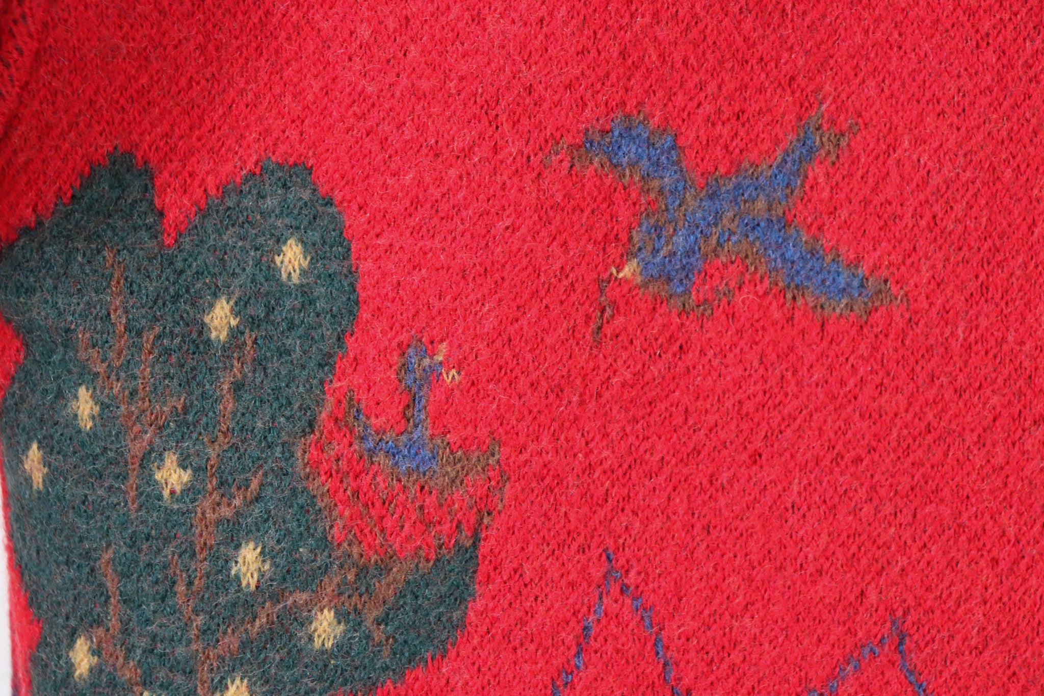 Tirol / Tyrol  Wool Jacket - Vintage - DOLOMITEN - Red - Oktoberfest - UK 12