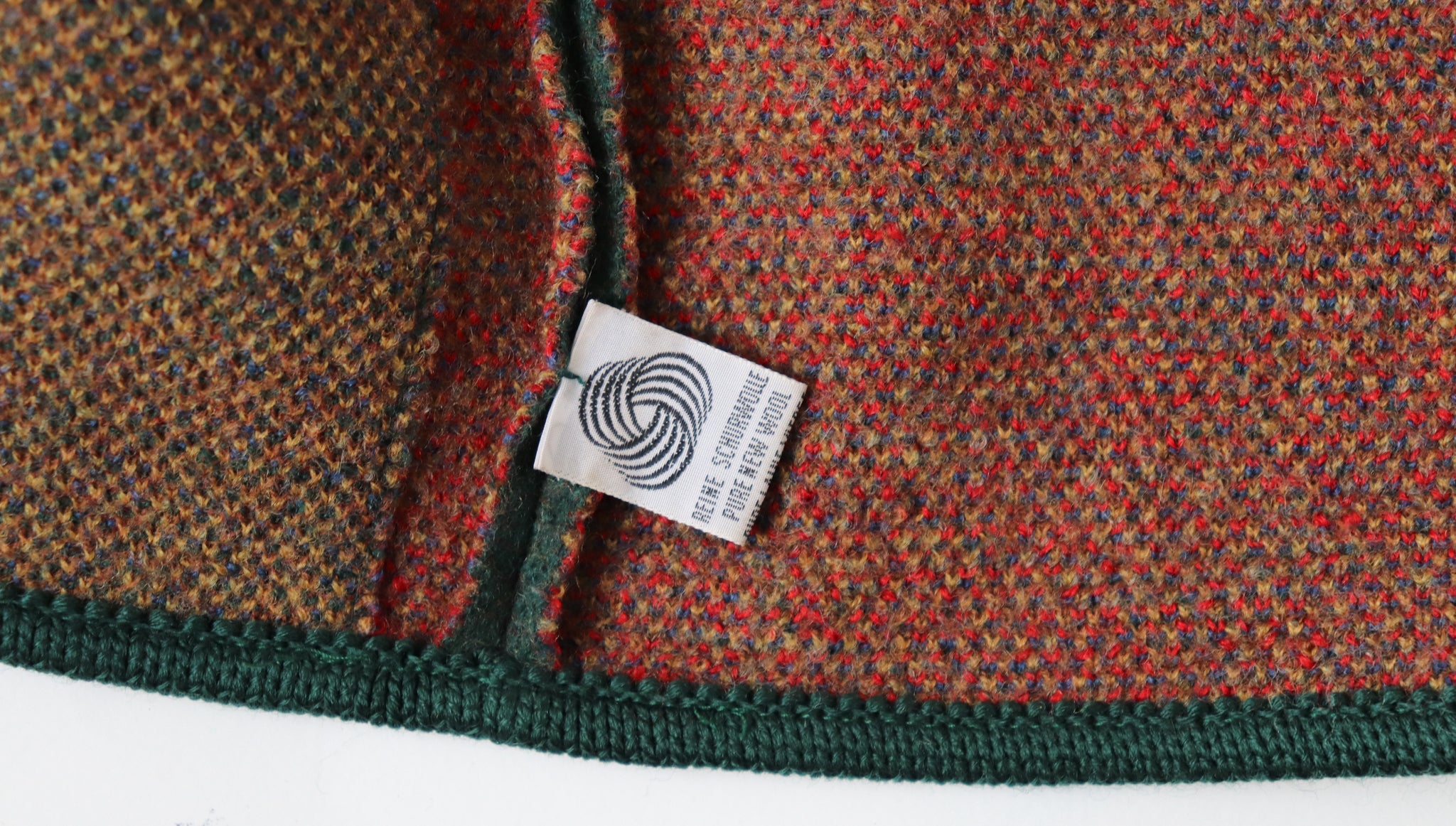 Tirol / Tyrol  Wool Jacket - Vintage - DOLOMITEN - Red - Oktoberfest - UK 12