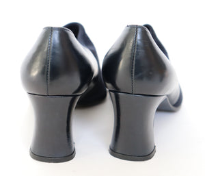 Russell & Bromley Ankle Shoe Boots - Vintage - Blue Leather - UK 4 / 4.5