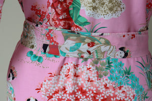 Cotton Kimono - Ichi Ban - Made in Japan - Pink - S / UK 10