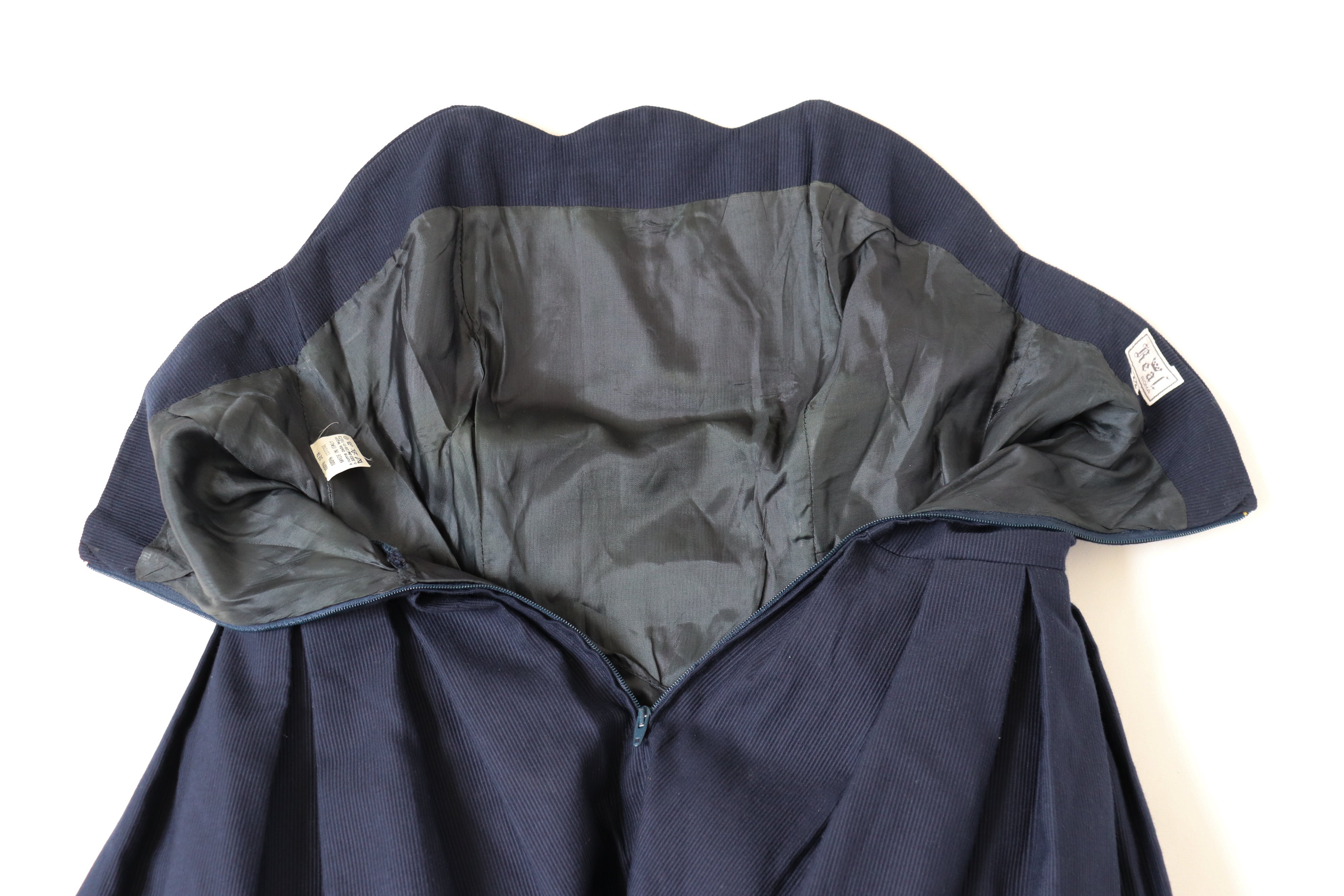 Strapless Prom Dress -  1990s - Cotton - XXS / UK 6