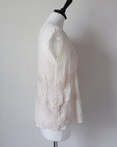 Cream Lace Vest Top - Intimissimi - Camisole / Shell Top - S / UK 10