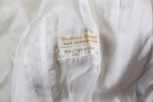 Checked / Spotted Jacket - Sigrid Schmidbauer - Cream White / Black - S / UK 10
