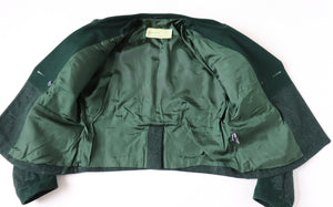 Vintage Tirol Trachten Jacket - Green Wool - Barbara's Trachtenladen - M / UK 12