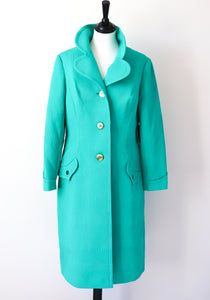 Turquoise sales pea coat