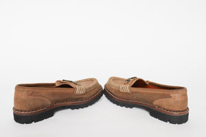 Stowe Vintage Loafers - Tirol - Brown Suede  Leather - Label 38.5 / Fit Narrow 38