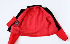 Red Trachten / Riding Jacket - Wool - Vintage Tirol - Hamo Tyroler Loden - S / UK 10
