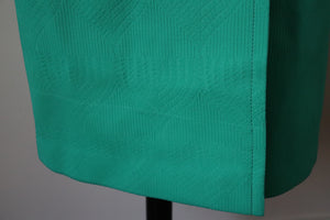 Vintage 1960s Green Coat - Polyamide - Lucie Linden - M  / UK 12 - Label Attached