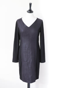 Steffen Schraut Black Dress - Long Sleeves - Body Con LBD - 36 - Fit S / UK 10