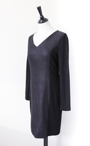 Steffen Schraut Black Dress - Long Sleeves - Body Con LBD - 36 - Fit S / UK 10