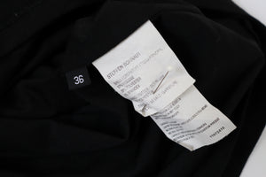 Steffen Schraut Black Dress - Long Sleeves - Body Con LBD - 36 - Fit S / UK 10