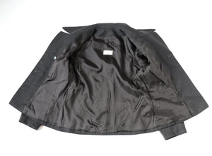Double Breasted Grey Wool  Jacket - SWISH - S / UK 10
