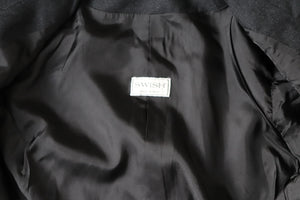 Double Breasted Grey Wool  Jacket - SWISH - S / UK 10