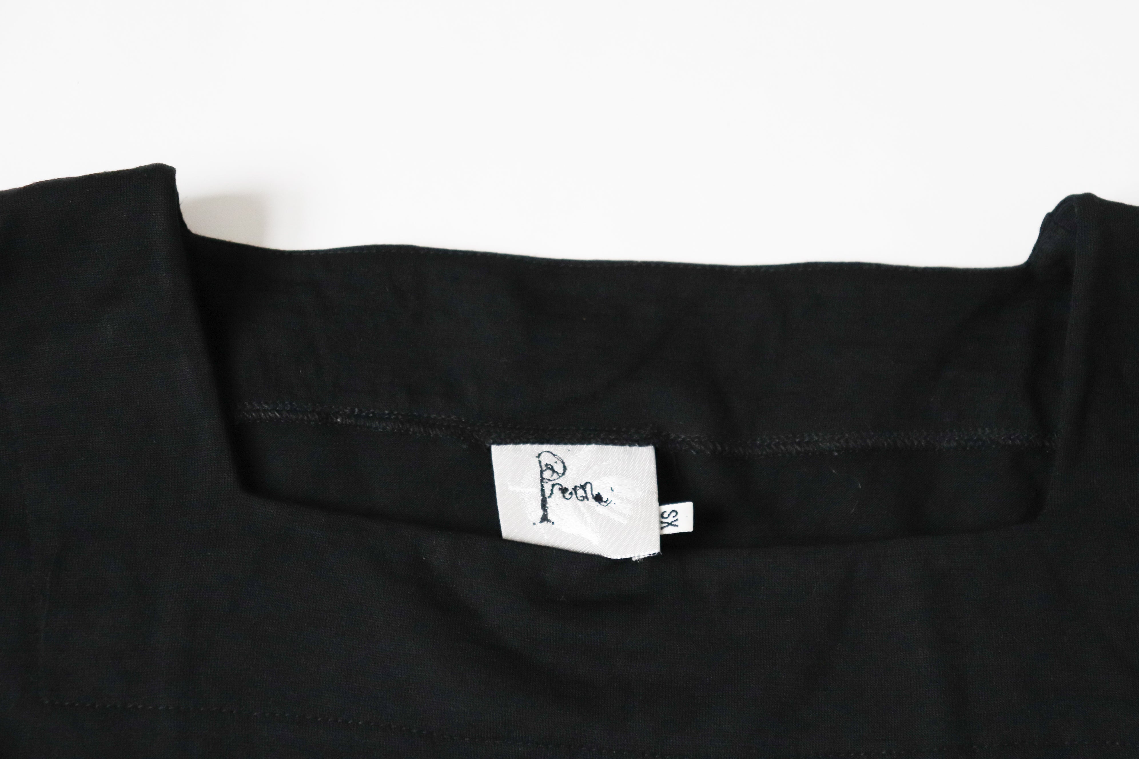 Preen Thornton Bragazzi Kimono Sleeve Top - Black - Label XS - Fit UK 10 / S