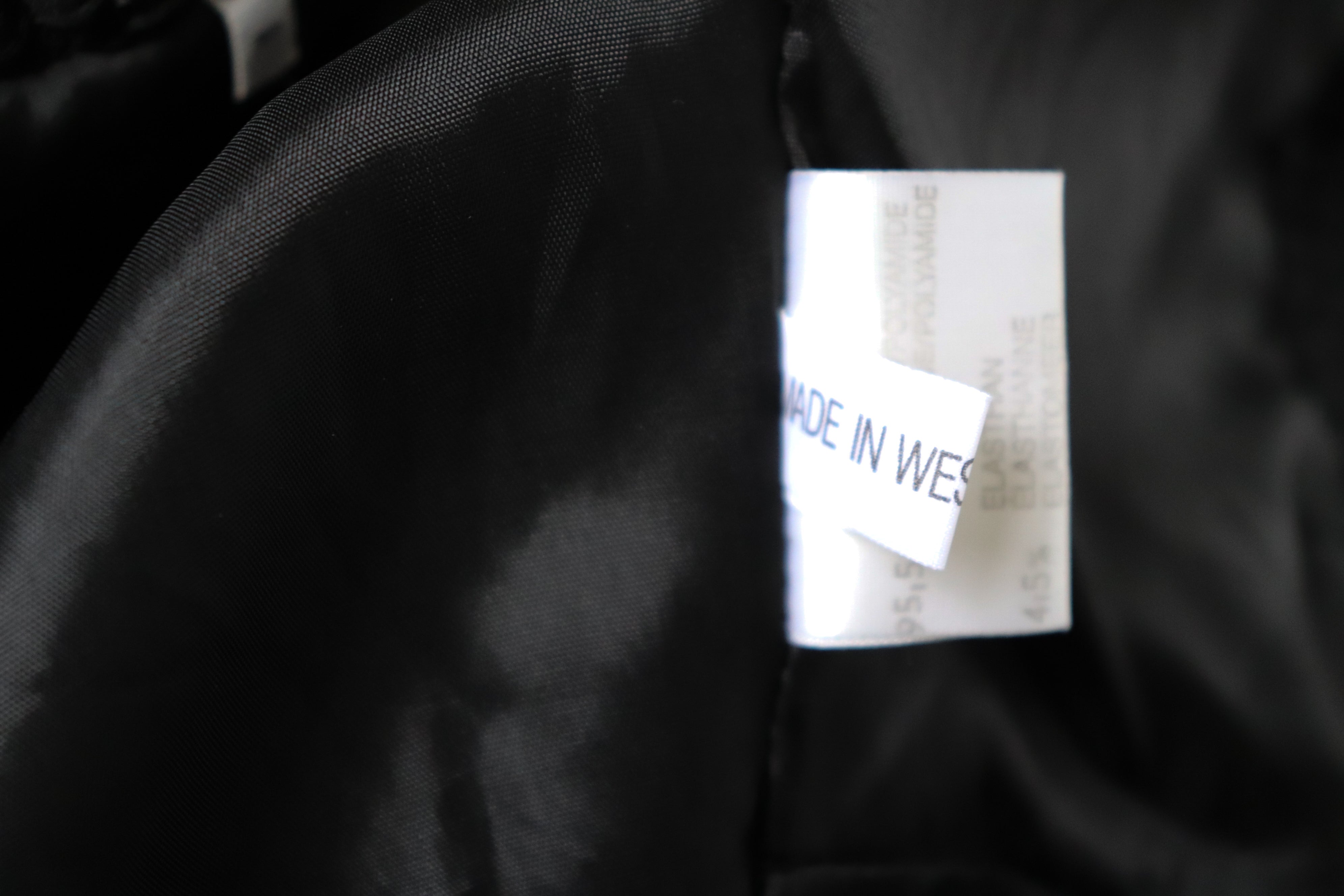 Glitter Black Stretchy Peplum Jacket - Showgirl / Disco - 1980s Vintage - M / UK 12
