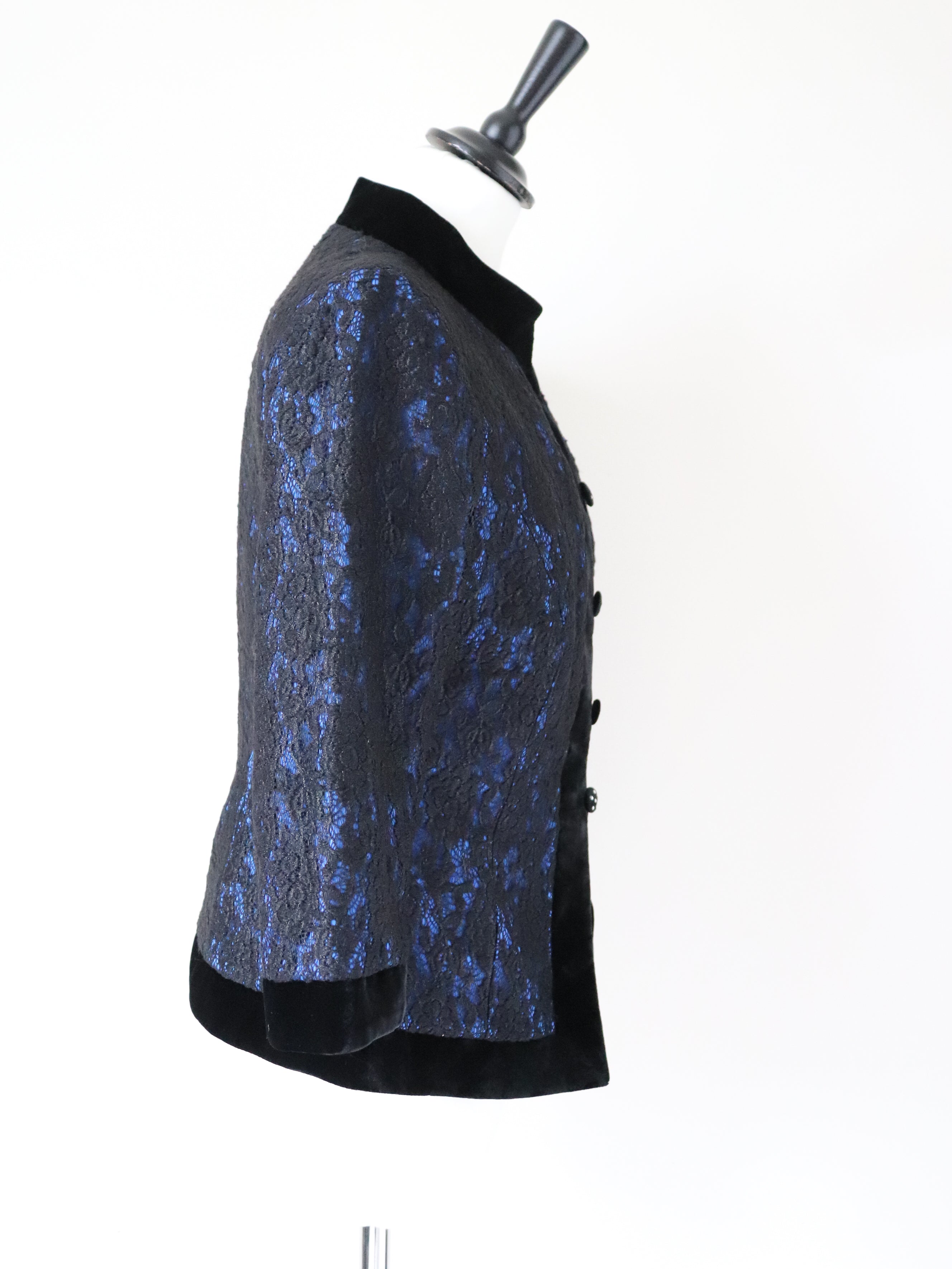 Edwardian Belle Epoque Style Vintage Evening Jacket - Cailan'd - S / UK 10