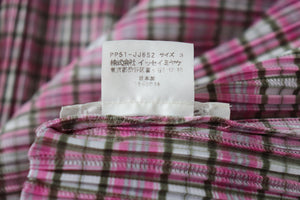 Issey Miyake Pleats Please Top - Short Sleeve Shirt - Pink - JPN 3  ( Fit M / UK 12 )