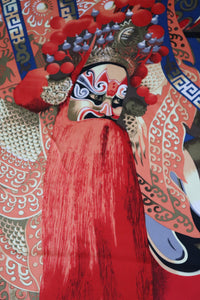 Chinese Opera / Kabuki Silk Scarf - X Large