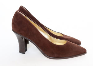 Walter Steiger Suede Leather Shoes - Brown - 37 / UK 4