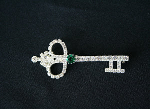 Key brooch on sale