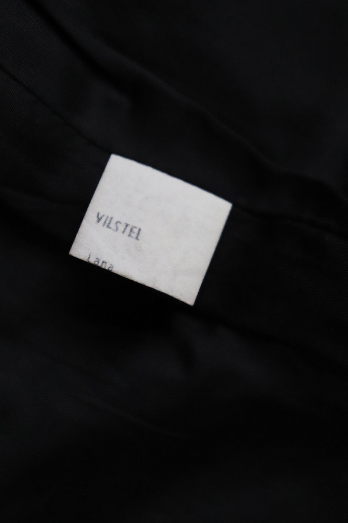 Karen Collarless Suit Jacket - Woven Wool - Black Spotted - XS / S - UK 8 / 10