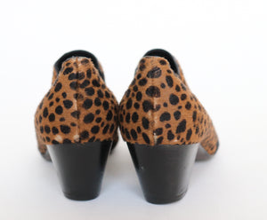 Walter Steiger Shoes - Leopard print Pony skin - Label 39.5  - Fit UK 6 / 39