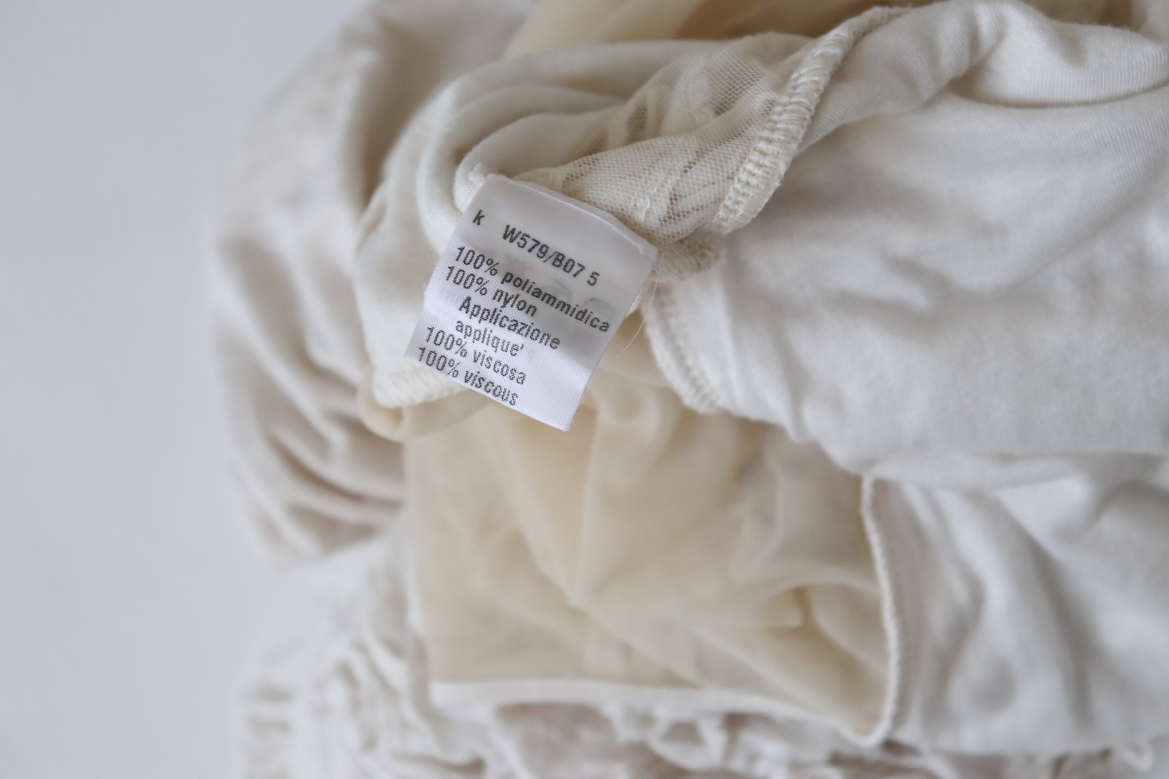 Alessandro Dell Aqua Dress - Cream / Mesh - BodyCon - Fit  XXS / UK 6